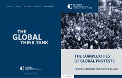 the complexities of global protests