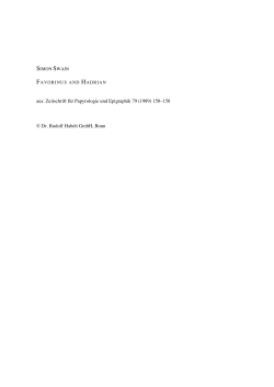 aus: Zeitschrift für Papyrologie und Epigraphik 79 (1989) 150–158