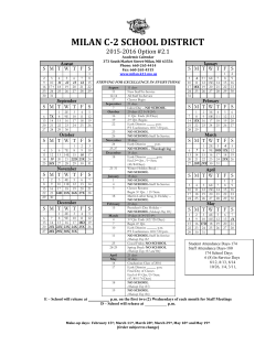 MILAN C-2 SCHOOL DISTRICT