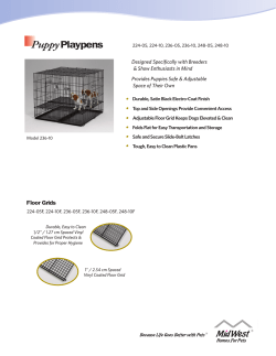 PuppyPlaypens