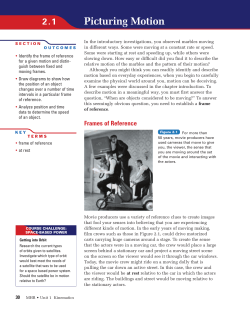 Picturing Motion - hrsbstaff.ednet.ns.ca