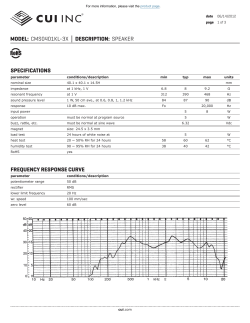 CMS0401KL-3X Datasheet