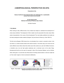 a morphological perspective on apia
