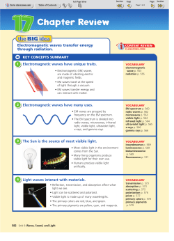 Chapter Review - Effingham County Schools