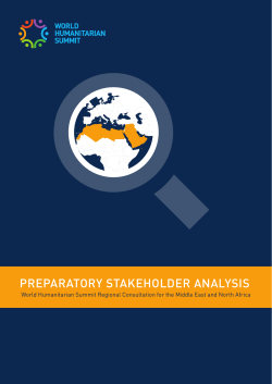 MENA Stakeholder Analysis Report [English]