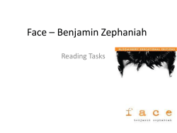 Face – Benjamin Zephaniah