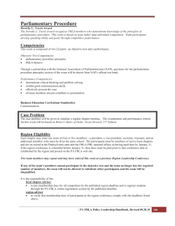 Parliamentary Procedure