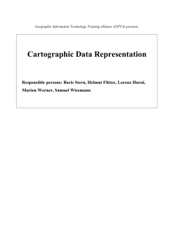 Cartographic Data Representation - GITTA