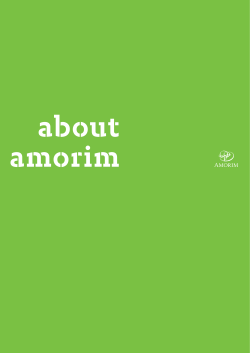 About Amorim - Amorim Cork Composites