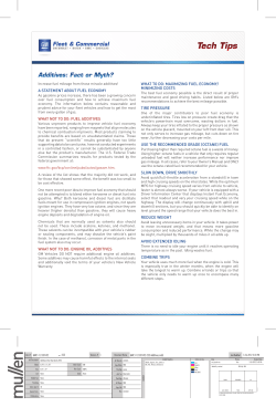Additives - GM Fleet