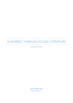 A Journey through polish literature