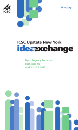 ICSC Upstate New York