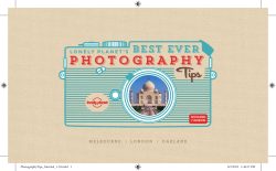 Lonely Planet`s Best Ever Photography Tips