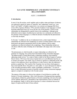 Xavante - SIL International