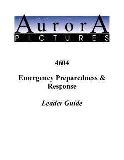 the Leader`s Guide