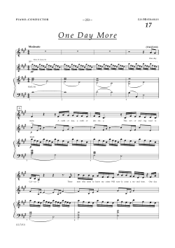 Les Mis 1 - Sheets Piano
