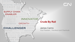 Crude By Rail - Railway Association of Canada
