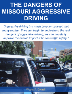 the dangers of missouri aggressive driving