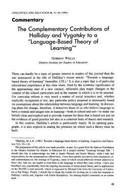 Language-Based Theory of Learning