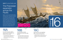 Chapter 16 The Polynesian expansion across the Pacific (obook only)