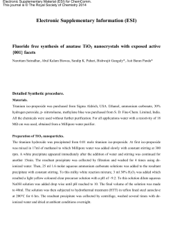 Electronic Supplementary Information (ESI)