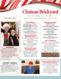 december - Chateau Brickyard