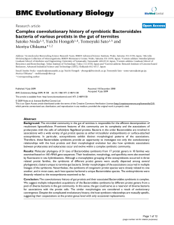 Complex coevolutionary history of symbiotic Bacteroidales bacteria
