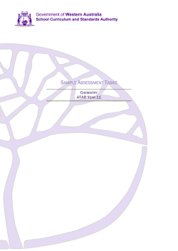 sample assessment tasks - SCSA