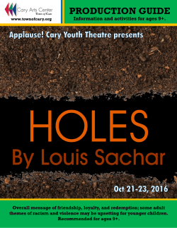 HOLES Production Guide