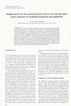 Implications for the interpretation of ice