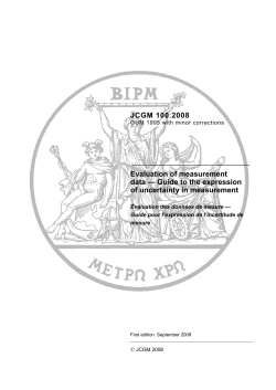 JCGM 100:2008