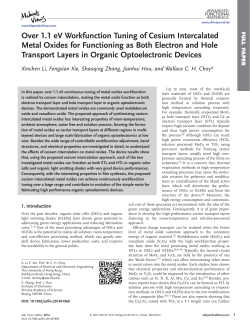 Over 1.1 eV Workfunction Tuning of Cesium Intercalated Metal