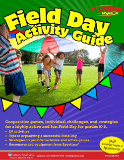 Field Day Activity Guide