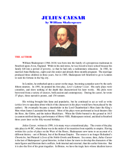 Julius Caesar - Robert C. Walton