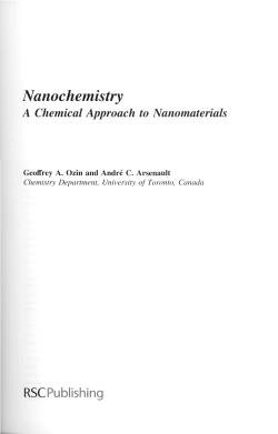 Nanochemistry