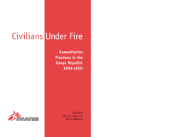 Civilians Under Fire - Doctors Without Borders