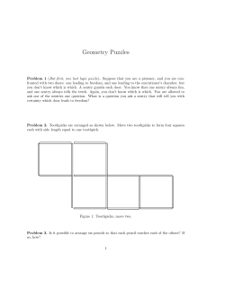 Geometry Puzzles