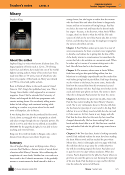 Misery - Penguin Readers