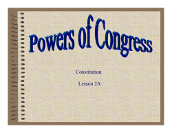 Constitution Lesson 2A