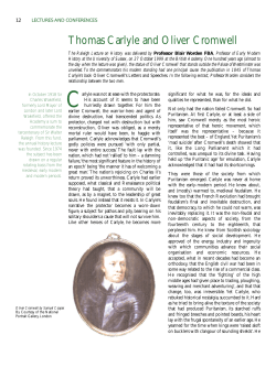 Thomas Carlyle and Oliver Cromwell (BAR 2) PDF