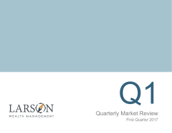 Quarterly Market Review - Larson Wealth Management