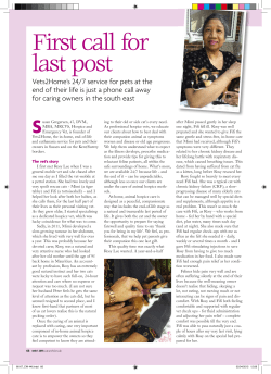 First call for last post