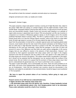 Reply to reviewer`s comments We would like to thank the reviewer`s