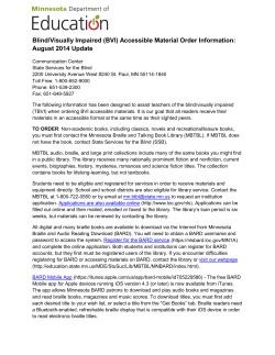 Revision - Minnesota Department of Education