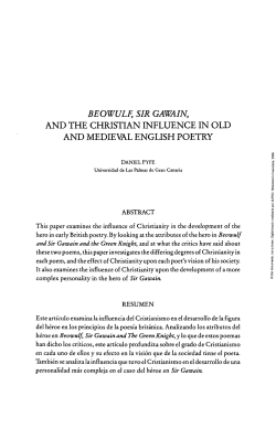 Beowulf, sir Gawain, and the christian influence in