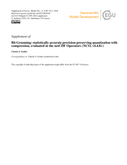 Supplement - Geosci. Model Dev.