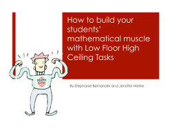 Low Floor High Ceiling Tasks.pptx