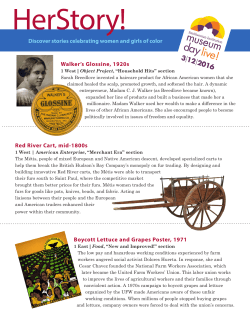 Museum Day Guide  - National Museum of American History