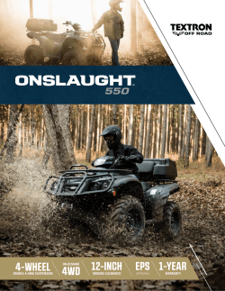 12-INCH EPS 4WD 4-WHEEL 1-YEAR