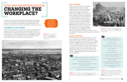 CHANGING THE WORKPLACE?